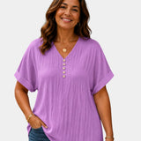 Alwena | Blouse à décolleté en V