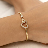 Aramburge | Bracelet infini cœur