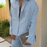 FEDERICO SHIRT SOFT BLUE