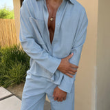 FEDERICO SHIRT SOFT BLUE