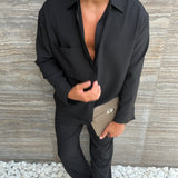MILOS TROUSER BLACK