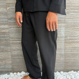 MILOS TROUSER BLACK