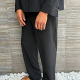 MILOS TROUSER BLACK
