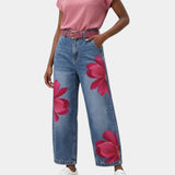 Chérine | Pantalons floraux élégants