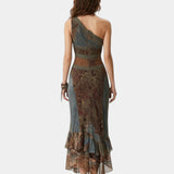 Cyrielle | Robe à imprimé ethnique
