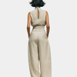 Falyne | Ensemble débardeur et pantalon large minimaliste