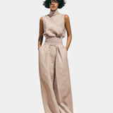 Falyne | Ensemble débardeur et pantalon large minimaliste