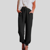 Luise | Pantalon élégant à cordon