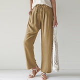 Greta | Pantalon relax à cordon