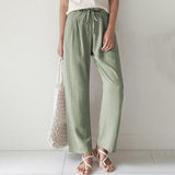Greta | Pantalon relax à cordon