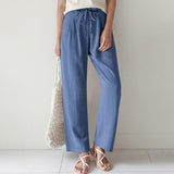 Greta | Pantalon relax à cordon