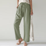 Greta | Pantalon relax à cordon