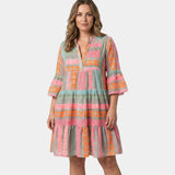 Amicie | Robe midi imprimée