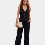 Vivette | Ensemble pantalon et haut élégant