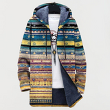 Almut | Manteau à motif tribal