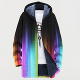 Meike | Veste à traînée arc-en-ciel dégradée