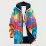 Mechthild | Veste à motif artistique coloré
