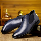 Simon | Bottines En Cuir Élégantes