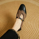 Chloé | Chaussures Vintage en Cuir avec Boucle