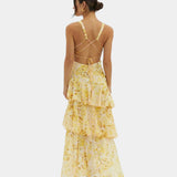 Isa | Robe maxi florale élégante