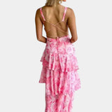 Isa | Robe maxi florale élégante