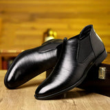 Simon | Bottines En Cuir Élégantes