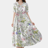 Rosalie | Robe en fleurs des champs raffinée