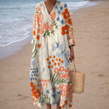Floriane |  Robe Florale Élégante