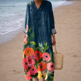 Sylvie | Robe Géométrique Élégante
