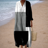 Aurore | Robe Géométrique Élégante
