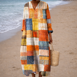Bérénice | Robe Géométrique Élégante