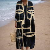 Édith | Robe Géométrique Élégante