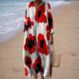 Marla | Robe Géométrique Élégante