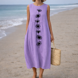 Emma | Robe Violet Bloom