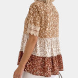 Évania | Blouse Florale