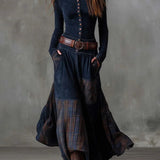 Leonora | Robe longue vintage