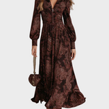 Robe midi cintrée