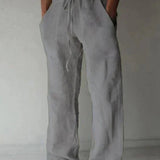 Bruno - Pantalons décontractés avec fermeture Velcro