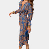 Eve | Robe Élégante à Imprimé Intemporel