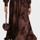 Robe midi cintrée