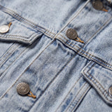 Veste Homme Denim Coton Mélangé – Coupe Relaxed Fit