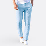 Hélder - Pantalons Décontractés Légers en Lin