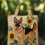 Sac à main imprimé floral “Berger Allemand”