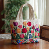 Sac à main artisanal "Tulipe"