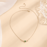Émilie | Collier Émeraude