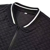 Veste Homme en Maille Texturée – Fermeture Zippée Structurée