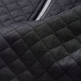 Veste Homme en Maille Texturée – Fermeture Zippée Structurée