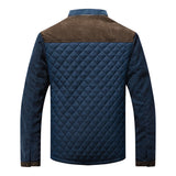 Veste Homme Tissu Structuré – Doublure Chaude & Fermeture Bouton