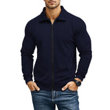 Veste Homme Texturée Style Waffle – Coupe Droite Col Classique