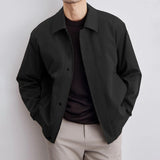 Veste Homme à Col Administratif – Coupe Ajustée Moderne